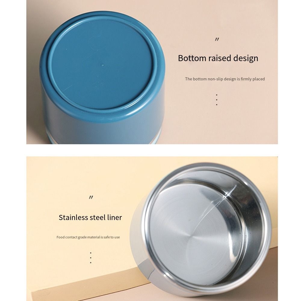 Sealed Vacuum Insulated Lunch Box Set Portable Soup Cup Eco-friendly Breakfast Holder  Child