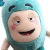 Oddbods 18cm Plush Soft Cuddly Toy Newt Bubbles Pogo Zee Jeff Fuse Slick Plush