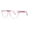 Full Rim Cat Eye Milky Pink Smartbuy Collection Silja Cp113e Fashion Women Eyeglasses