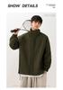 Men's Retro Bad Boy Loose Fit Stand Collar Windbreaker - Spring 2026 Outdoor Mountain Style Jacket
