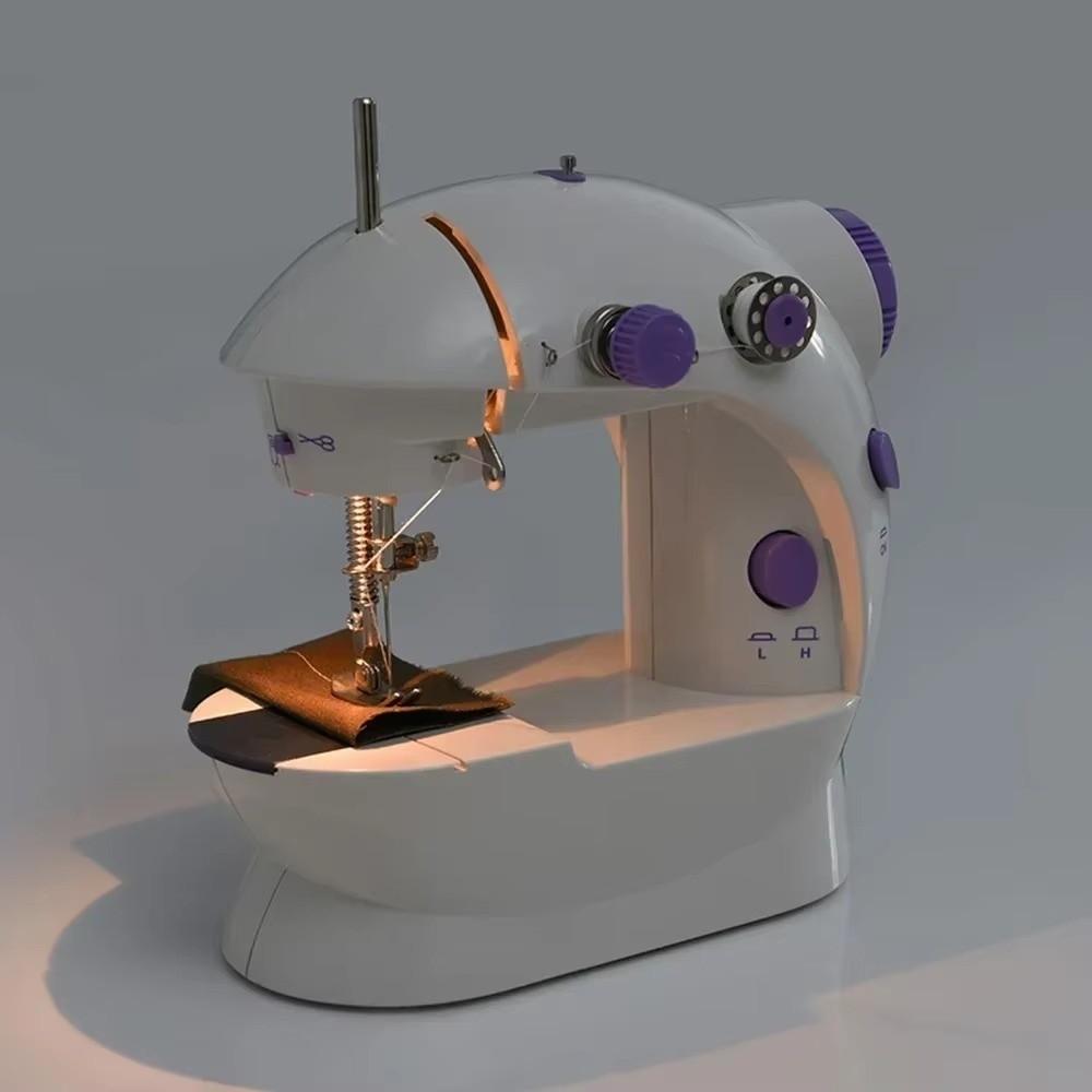 2-Speed Electric Sewing Machine Double Thread Household Sewing Machine  Stitching Kit