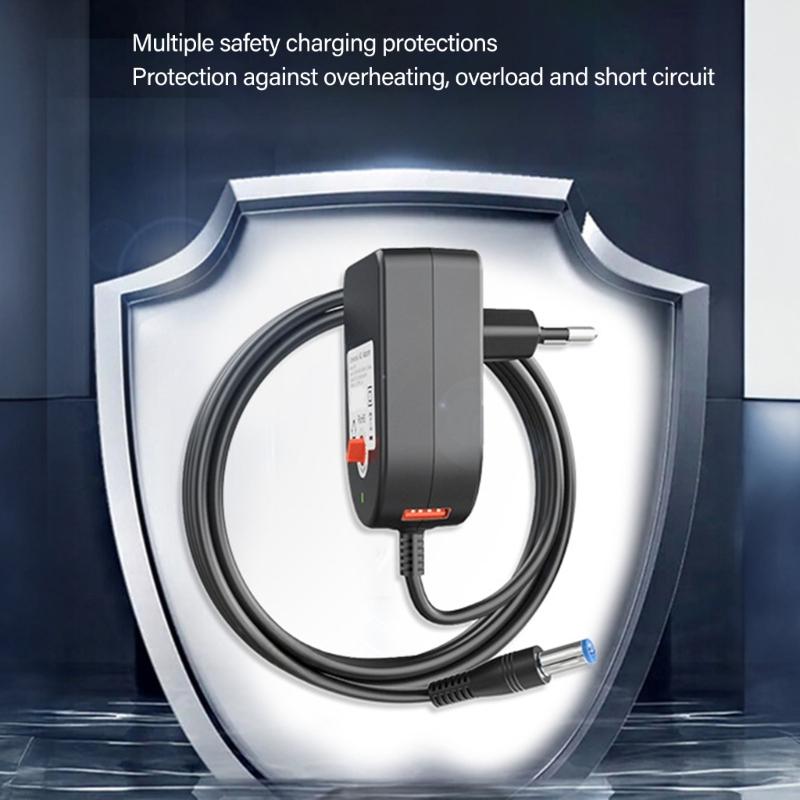 Adjustable 12V DC100-240V to DC5521 Power Supply Adapter 100-240V Input with Safety Protections