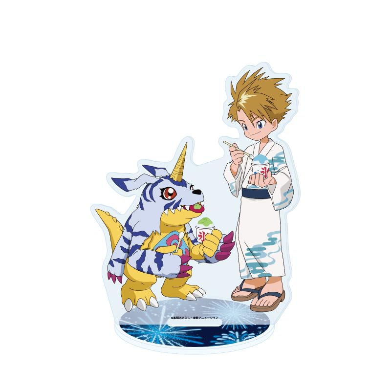 

Digimon Adventure 18 Ishida Yamato Gabumon Yukata Acrylic Stand & ver. [Original Illustration]