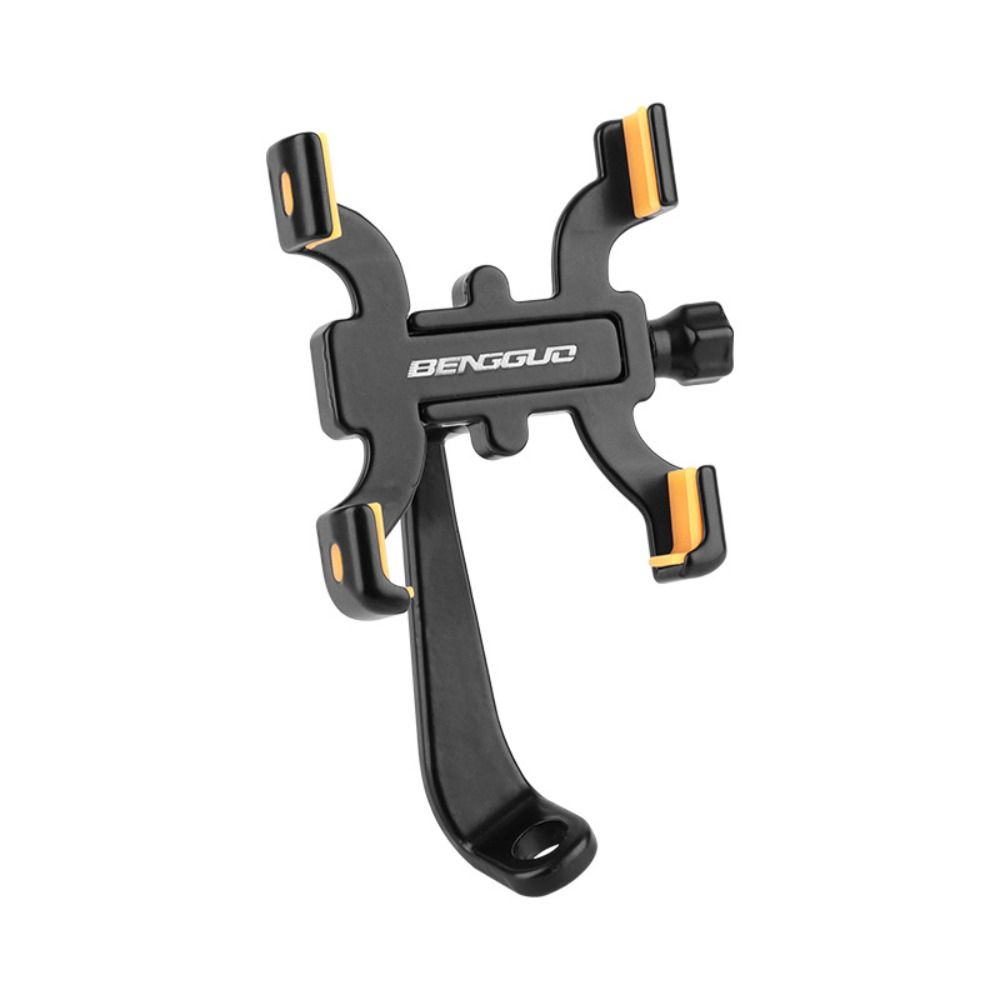 

Adjustable 360 Rotatable Bike Phone Holder Aluminum Zinc Zinc Alloy Bicycle Cell Phone Bracket Handlebar style 3