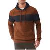 Men's Fashion Sweatshirt Men's Drawstring Threaded Closure Pocket Hoodie