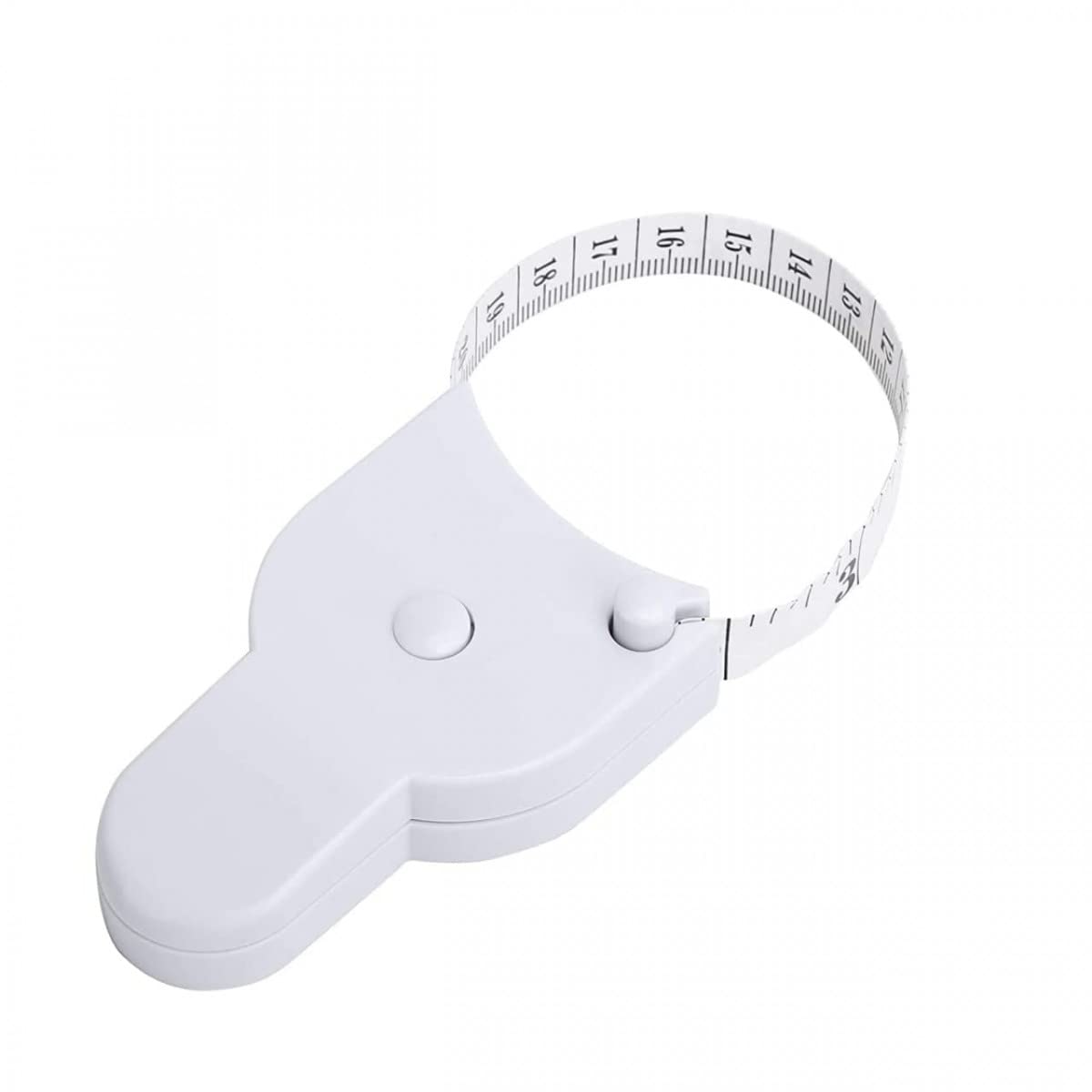 RRJ Retractable Body Tape Measure 150cm Accurate Fitness Body Tape Measuring Waist Retractable Ruler Measure