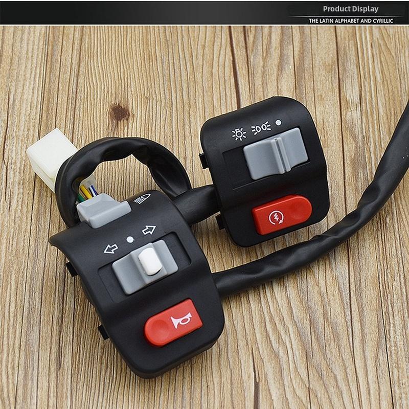 Motorcycles Scooters Handlebar Headlight Turn Signal Switch Flashing Controller Switch For Electric Scooter Motorcycle Parts
