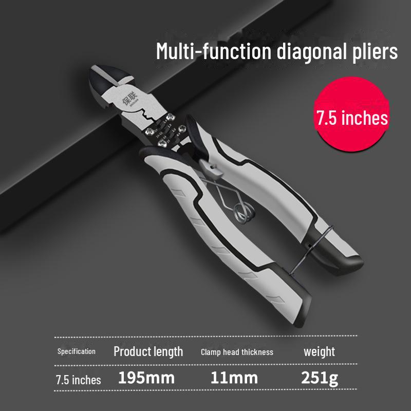 Multifunktions-Elektrikerzange: Industrielle Drahtschneider & Spitzzangen