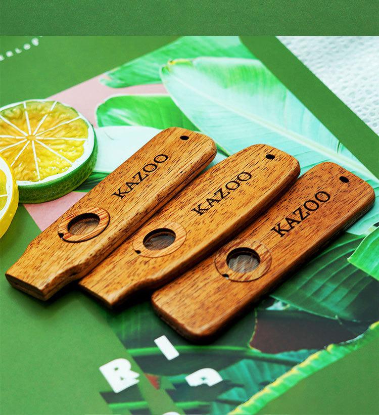 Profesionální dřevěné kazoo pro kytarový doprovod