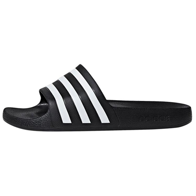 

Новые шлепанцы Adidas Adilette Aqua на платформе, цельнолитая резиновая подошва, унисекс, черные шлепанцы F35543 39