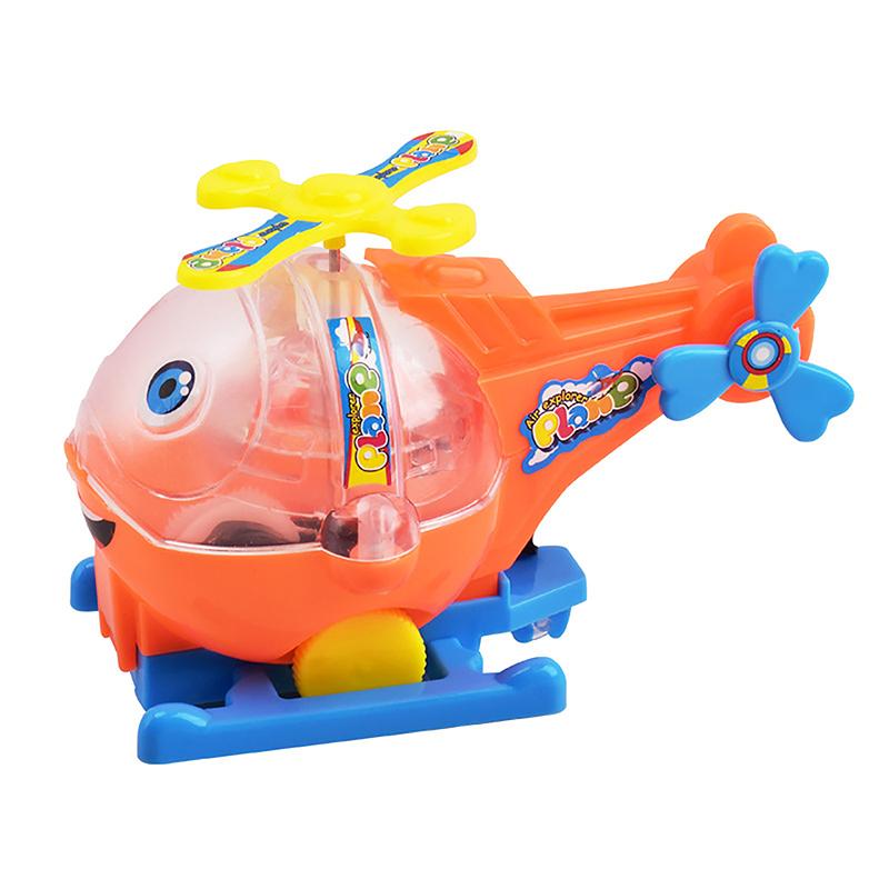 

Классический мультяшный веревочный вертолет, детские развлечения, заводные игрушки, пропеллер, транспортные средства, игрушка розовый