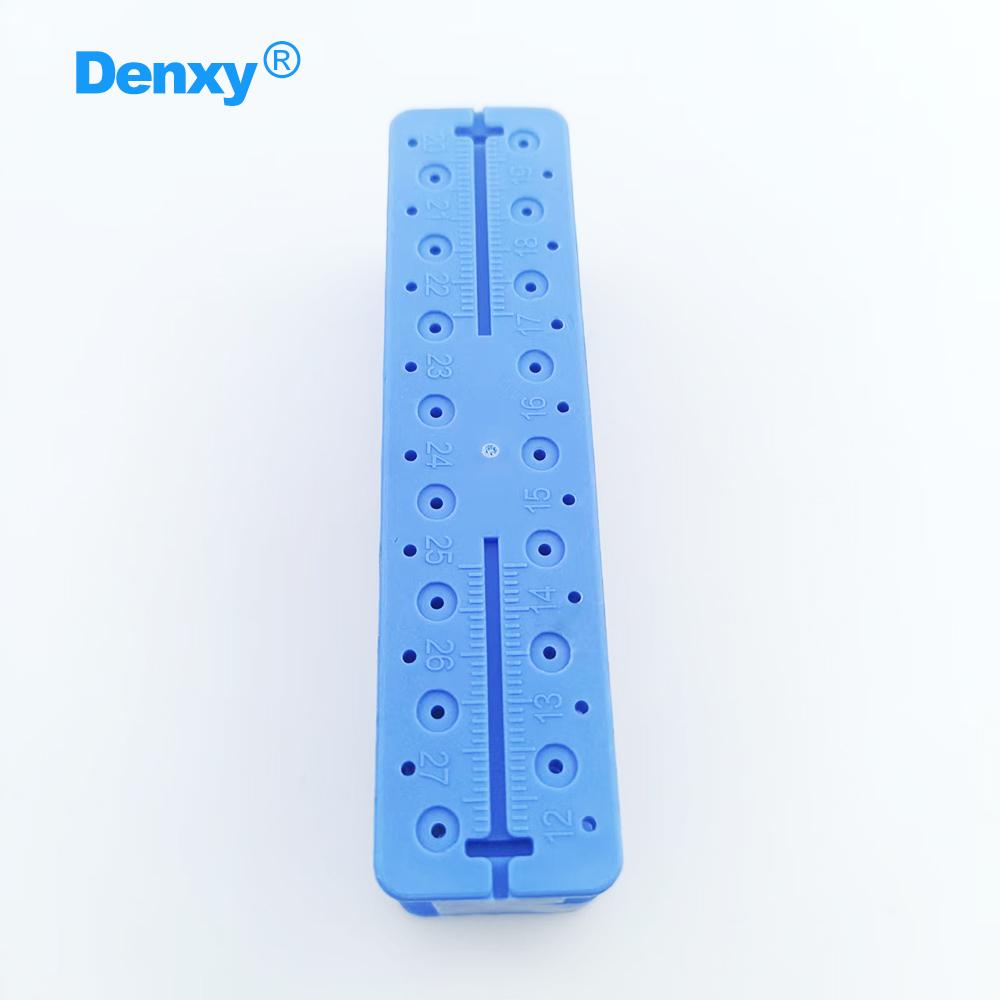 1 Pcs Dental Endo Measuring Block Holder Autoclavable Endodontic Block Stand Files Instrument Ruler Root Canal Holders