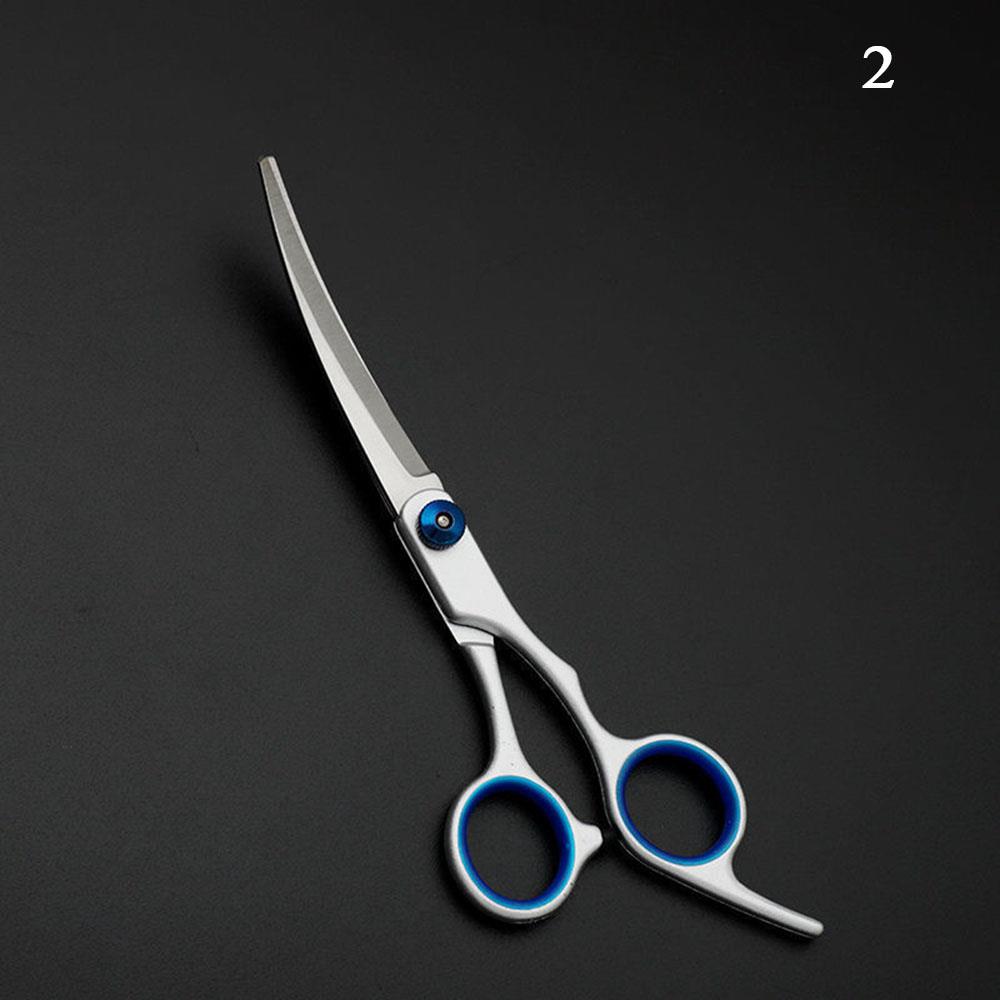 1 Styles Safety Pet Grooming Scissors Round Head Professional Stainless Steel Dog Hair Scissors Portable Pets Animal Cutting