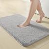 FEELSO Bath Mat, Non-Slip, Absorbent, Extra Thick, 40 X 60 Cm, Quick-Drying, Washable, Instant Absorbent Floor Mat for Bathroom, Dressing Room, Bathro
