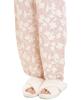 Narue Pajama Cream Puff Gauze Flower Stitch Shirt Pajamas Women's Set, (R)