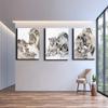 Modern Animal Loving Lion Family Canvas Painting Posters  Prints Wall Art Pictures for Living Room Home Wall Decoration Cuadros