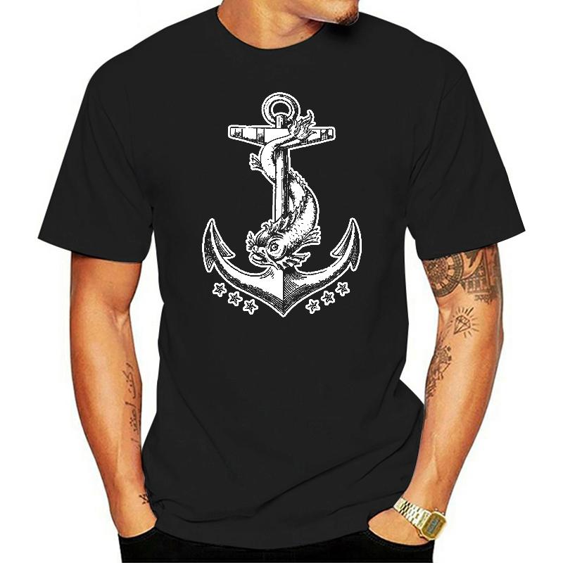 New Print Cotton T-Shirt Male Anchor Ii T-Shirt Sporter Sailer Sailboat Sail Sailor Skipper Trainingphoto T Shi