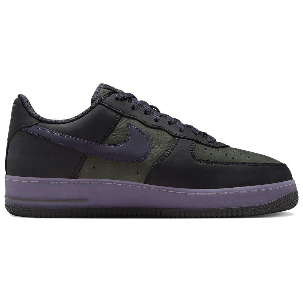 Nike Air Force 1 Low World Tour Pack - Seoul Men Sneakers Black Medium-Olive Amethyst-Smoke HF0014-001