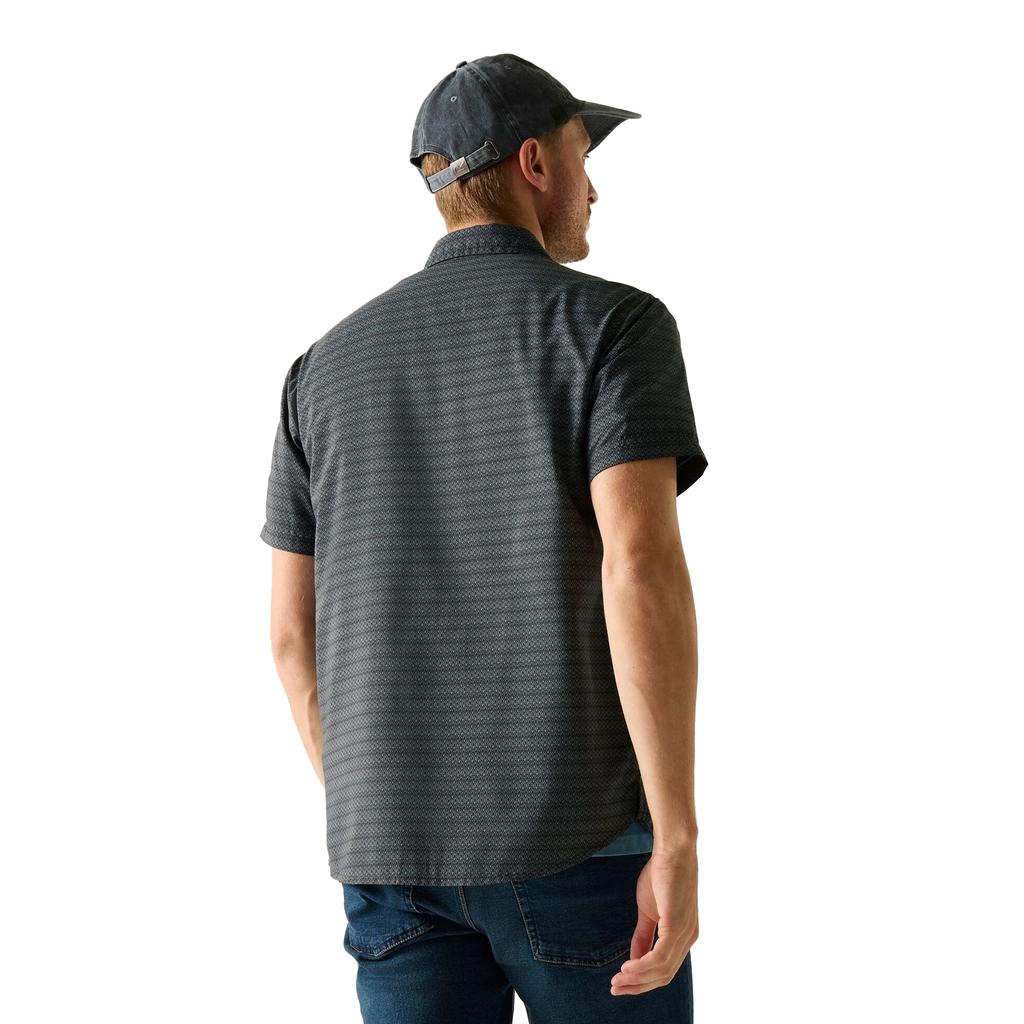 Regatta Mens Mindano Triangle Short-Sleeved Shirt