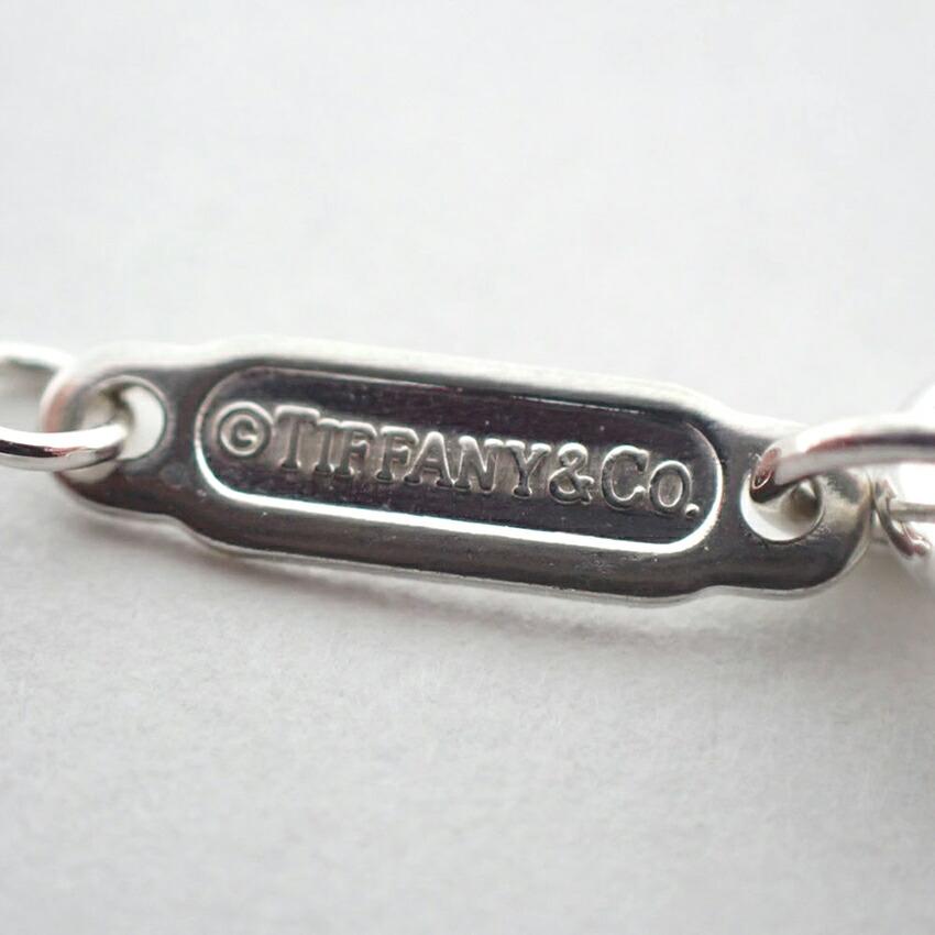 [Pre-owned] TIFFANY 925 Heart Key Pendant/Necklace/j111-89