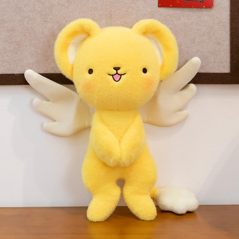 New wings can fly doll girl Sakura doll magnetic attraction can move wings plush doll refrigerator sticker