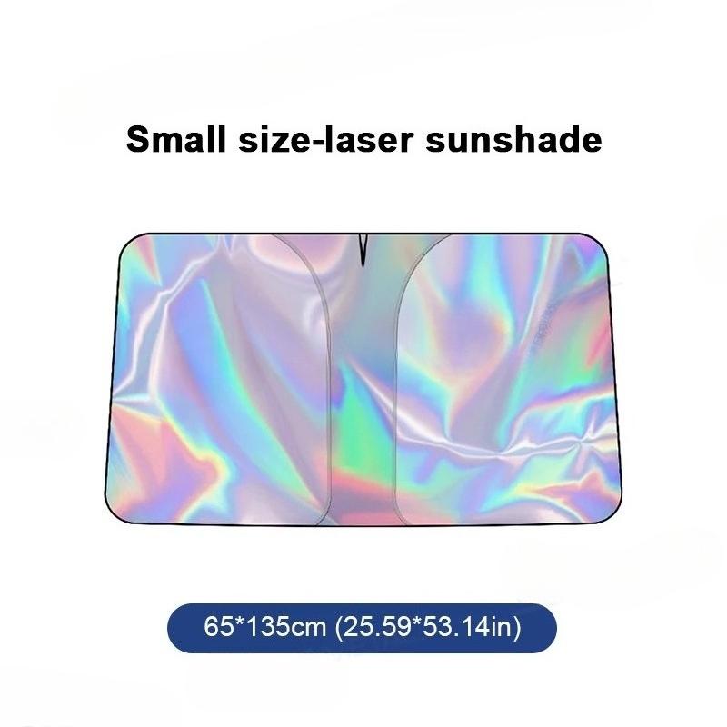 Car Windshield Sun Visor UV-Reflective Sun Shade Cooling Sun Protection Cover Summer Heat Shield Car Privacy Curtains