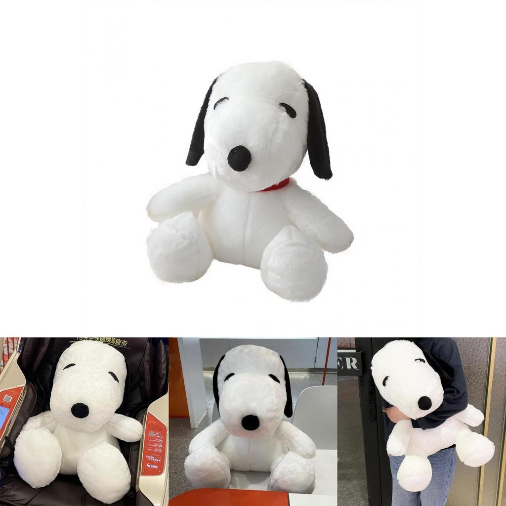 Übergroßes Snoopy Hund Plüschkissen für Bett Perfektes Geschenk für Freundin und Kinder