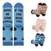 Funny Adult Humor Novelty Crew Socks For Men & Womens Unisex ,Great For Gifts Autumn Winter Casual Cotton Socks