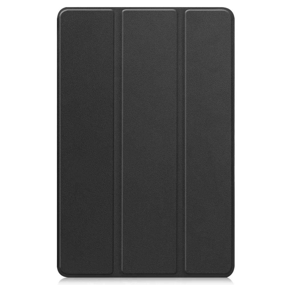 

For Funda TCL Nxtpaper Tab 11 Smart Tablet Case 9466X 9166G Tri-Folded Stand Magnetic Cover with Hard Back Shell TAB 11 9166G чёрный