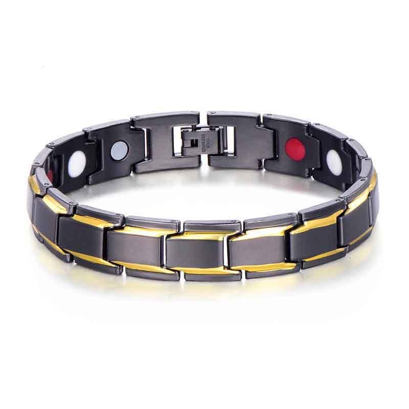 Elegantes Magnetarmband aus Titanstahl für Männer und Frauen mit gesundheitlichen Vorteilen