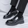 Fashion 2024 Casual Leather Men Shoes Fashion British Designers Outdoor Comfort  Breathable Men Dress Shoes Platform Wedding Shoes Male