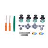 QM21070941 Joystick Replacement Kit Silicone 3D Analog Gamepad Thumbstick Repair Kit for Xbox One