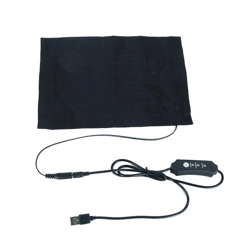 USB 3 Level Electric Heating Pad Pet Dog Cat Bed Warmer Mat 5V Carpet Office Heater Home 2A Warm Winter Pad Electric Chair J6O8