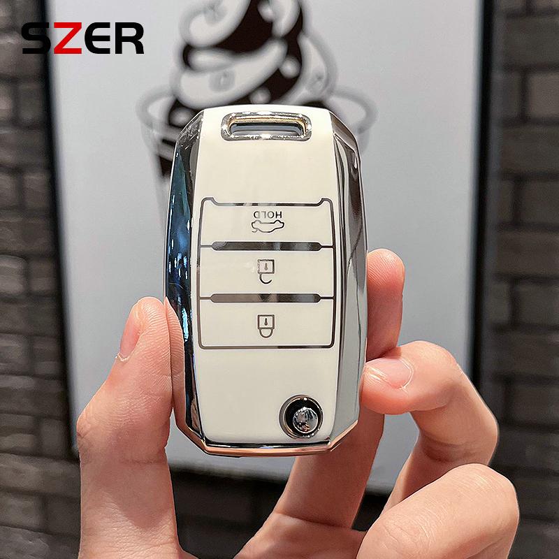 New TPU Car Key Case Cover Shell Fob for KIA RIO 3 K2 K3 K4 K5 Sportege Picanto Optima Soul Ceed Sorento Forte Stinger Cerato