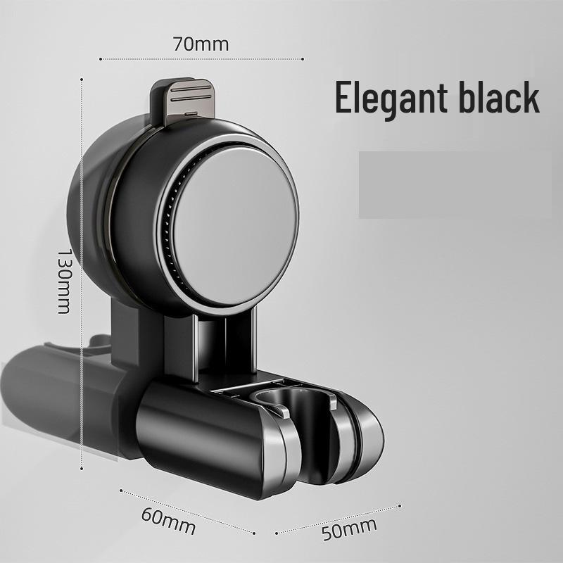 Adjustable Punch-Free Suction Cup Shower Head Holder - Secure & Versatile Bathroom Solution