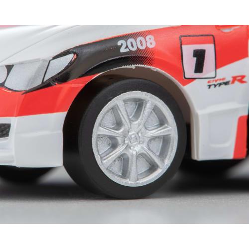 TOMYTEC Choro-Q Zero Z63d Honda Civic Type R (FD2) One-Make Race Specification, Completed