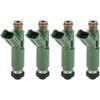 4 Peças de Injetores de Combustível 23250-22040 para Toyota Celica MR2 Spyder Corolla Matrix Chevy Prizm Pontiac Vibe 1.8L L4 Gasolina DOHC 2000-2006