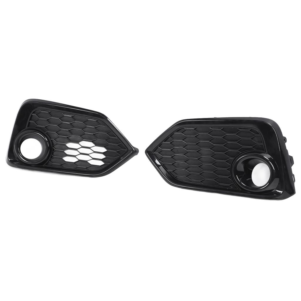 1 Pair Fog Lights Trim Bezel Cover 71108TGGA30 Gloss Black Fog Lamp Trim Grille Cover for Civic Si Coupe Hatchback