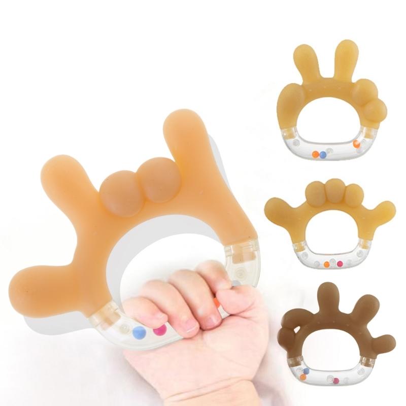 Baby Rattle Teething Toy for Babies Early Educational Infant Toy Gift for Boy Girl Newborn Sensory Toy Teether Shaker