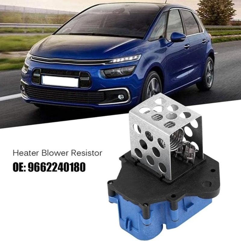 Radiator Fan 9662240180 9673999980 1308CP 1308CX for C4 307 308 Partner 3008 Cooling Resistor HVAC Blower Motor Resistor