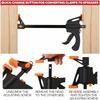 4 Inch Woodworking F Clamps 1/2/4PCS Portable Quick Ratchet Release Speed Squeeze Wood Working Clamps DIY Carpentry Hand Tool