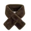 Thickened Neck Scarf Faux Mink Fur Faux Rabbit Fur Scarf Neckerchief Wrap  Autumn Winter