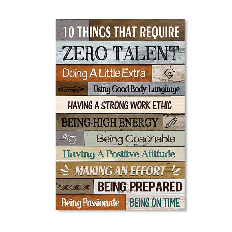 

Вдохновляющая цитата Настенное искусство Холст Живопись Позитивные цитаты Вера Постеры и принты для класса Офиса Домашнее украшение 21x30cm No Framed