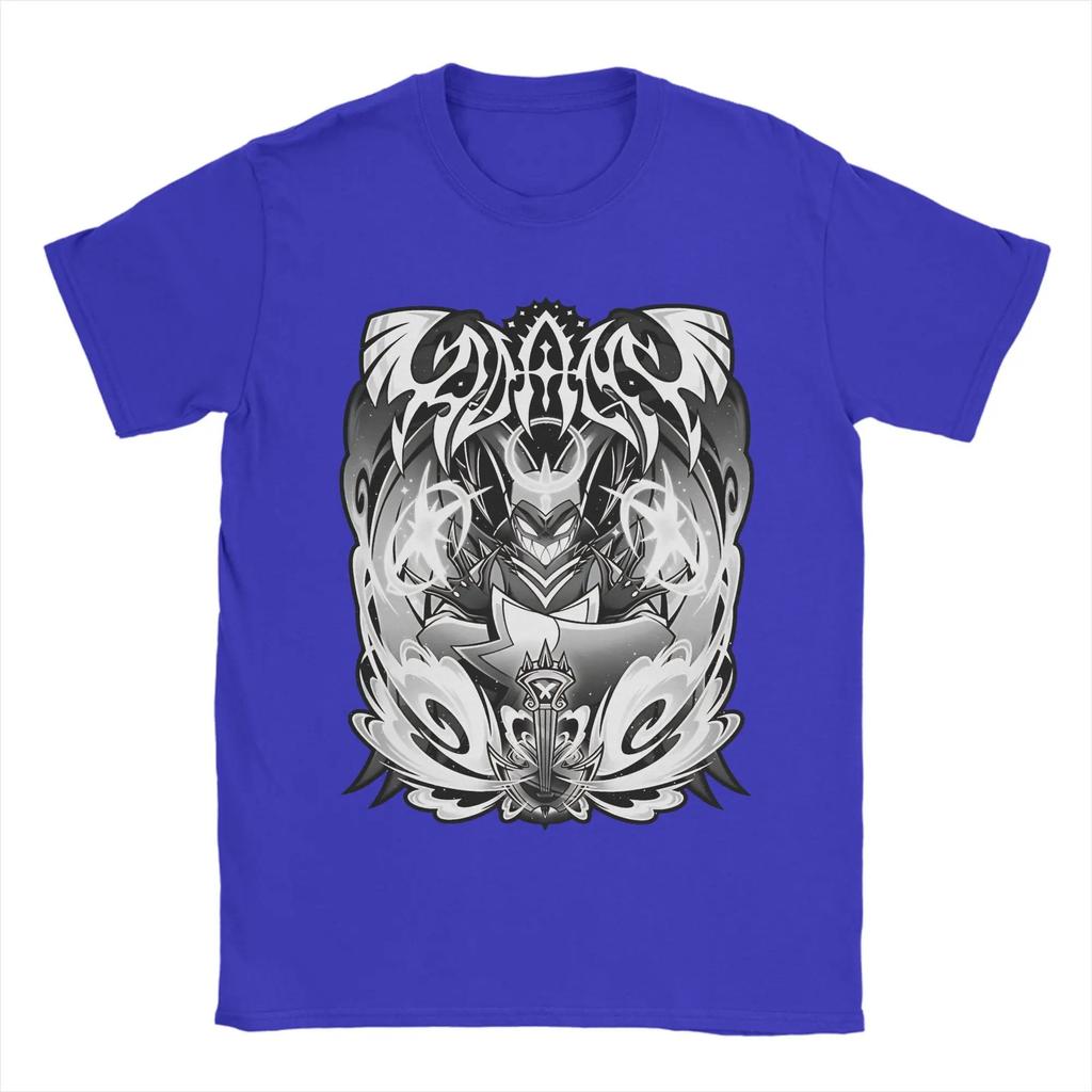 Hazbined Hoteled Adam Lucifer Graphic Print Tshirt Women Men Fashion Cotton Crewneck Tees Oversized Loose Casual Summer New Top