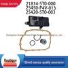 21814-5T0 Premium Three-Piece Transmission Oil Pan Gasket & Filter Set for Fengfan Vezel CVT.