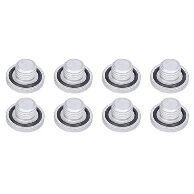 8pcs Oil Drain Plugs M14 Thread with Sealing Washer 0652 477 for Opel AstraCorsaMeriva