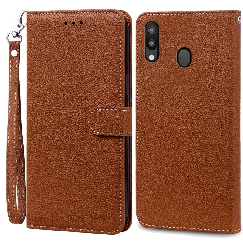 For Samsung Galaxy M20 Case SM-M205F SM-M205FN SM-M205G SM-M205M SM-M205N For Samsung M20 M 20 Flip Leather Wallet Phone Cases