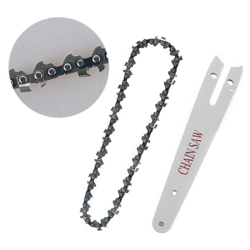 Heavy Duty Wear Resistant Chainsaw Blade 4~16Inch Replacement Chain For Portable Electric Chainsaws Cutting Accessories