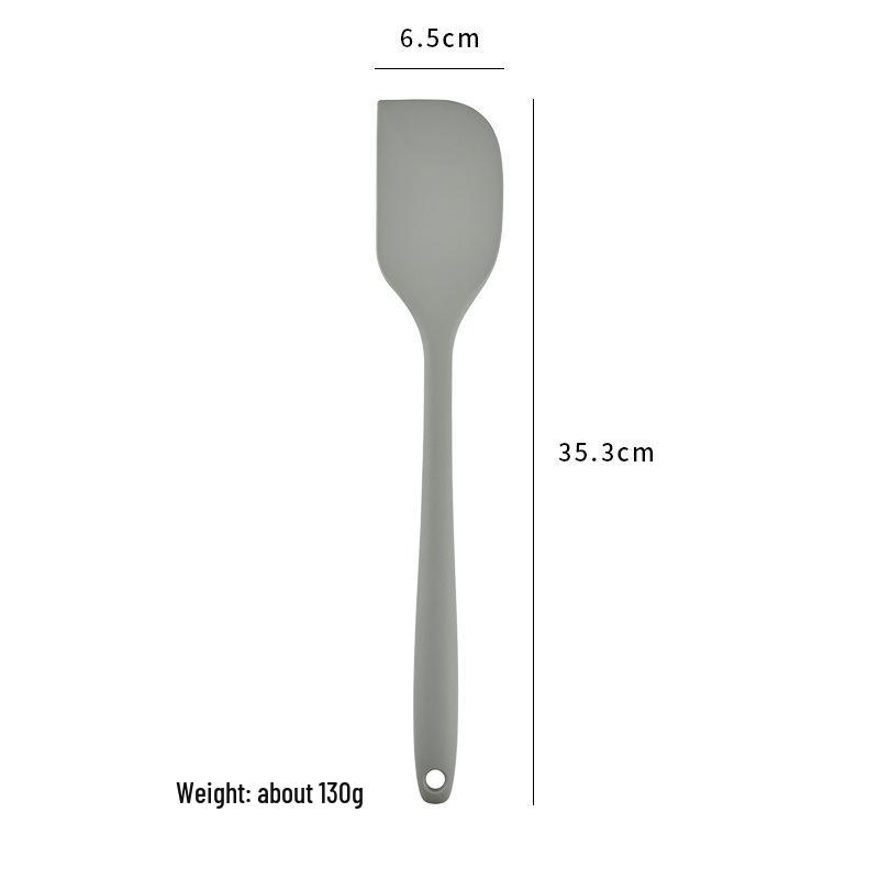 Two-Piece High-Temperature Silicone Spatula Set for Baking and Mixing
