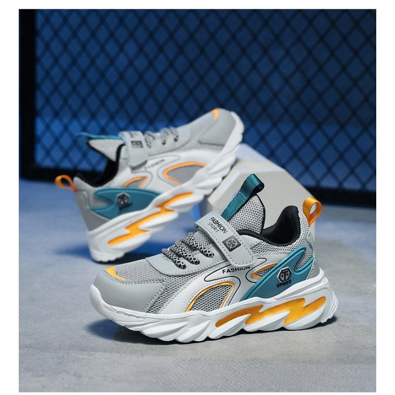Scarpe Sportive per Bambini Rete Traspirante Suola Spessa Antiscivolo Sneakers Comode